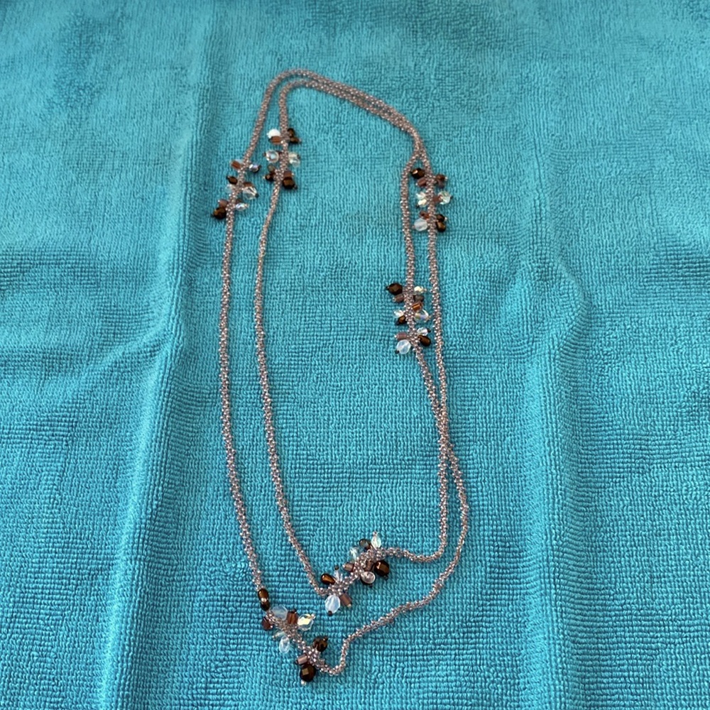 J Jill Wrap Beaded Necklace, New no tags.